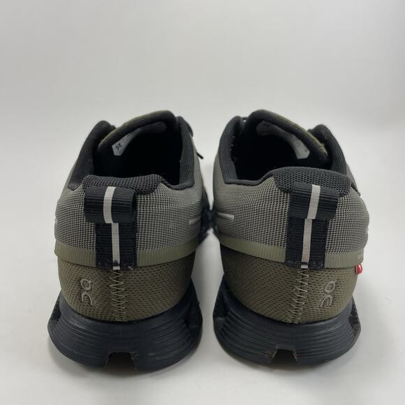 On Cloud 5 Waterproof Running Shoes Womens Size 8 Olive Green Slip On Athletic - Picture 4 of 12